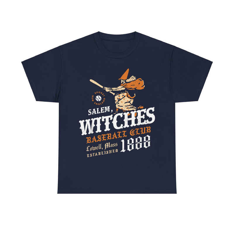 Load image into Gallery viewer, Salem Witches Massachusetts Nostalgic Retro Baseball Team T-shirt