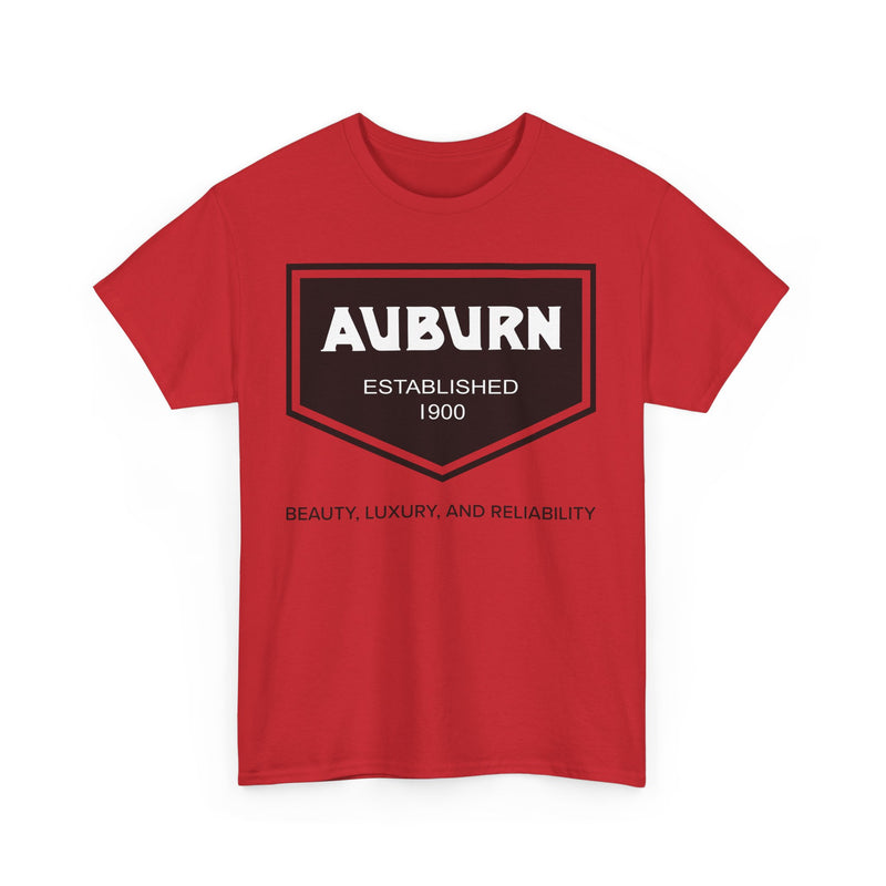 Load image into Gallery viewer, Auburn Established 1900 Beauty Luxury Reliability Vintage Auto T-shirt