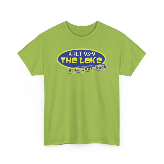 KRLT 93.9 The Lake T-Shirt - Radio Station Logo Tee - Rock Music