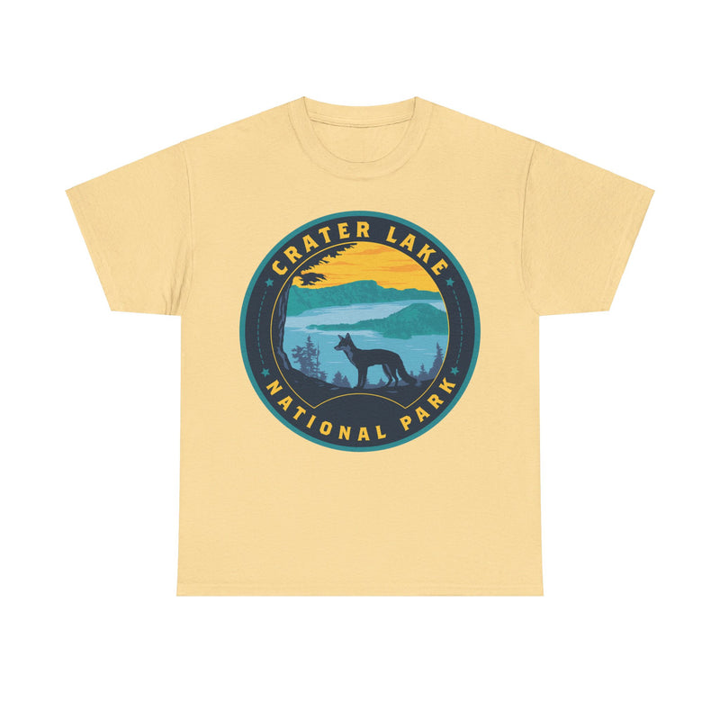 Load image into Gallery viewer, Crater Lake National Park Oregon Round Logo T-shirt