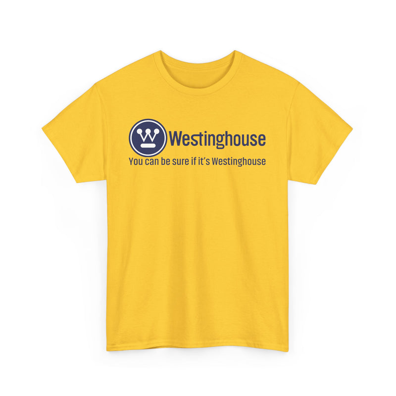 Load image into Gallery viewer, Westinghouse You Can Be Sure Classic Blue Logo T-Shirt