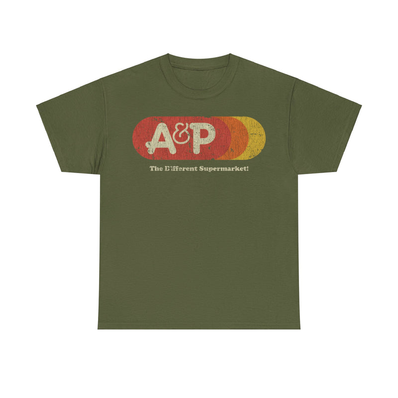 Load image into Gallery viewer, A&P Supermarket 1976 Grocery Store Distressed Print T-shirt