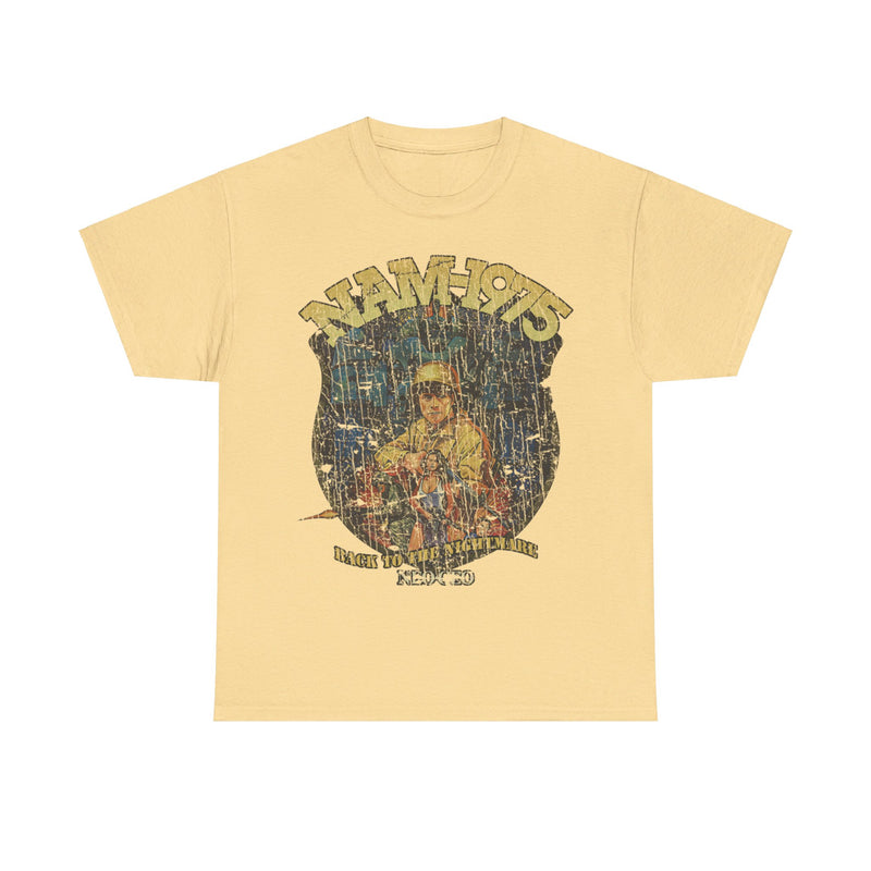 Load image into Gallery viewer, NAM-1975 Back To The Nightmare Video Game T-shirt