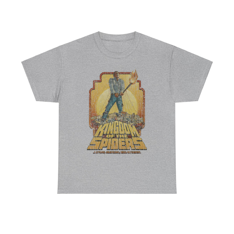 Load image into Gallery viewer, Kingdom of the Spiders 1977 William Shatner Movie T-shirt