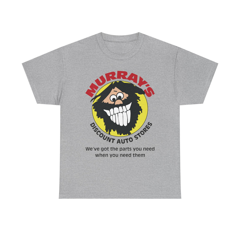 Load image into Gallery viewer, Murray's Discount Auto Stores Bearded Mascot We've Got The Parts T-shirt