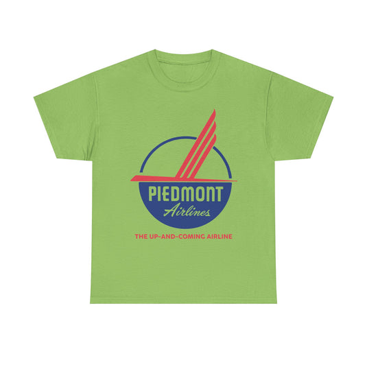 Piedmont Airlines Red White Blue Wing Up And Coming T-shirt