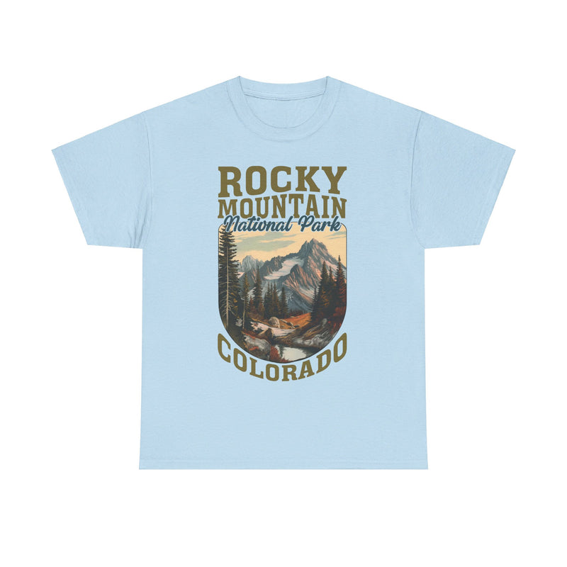 Load image into Gallery viewer, Rocky Mountain National Park Colorado Poster Print T-shirt