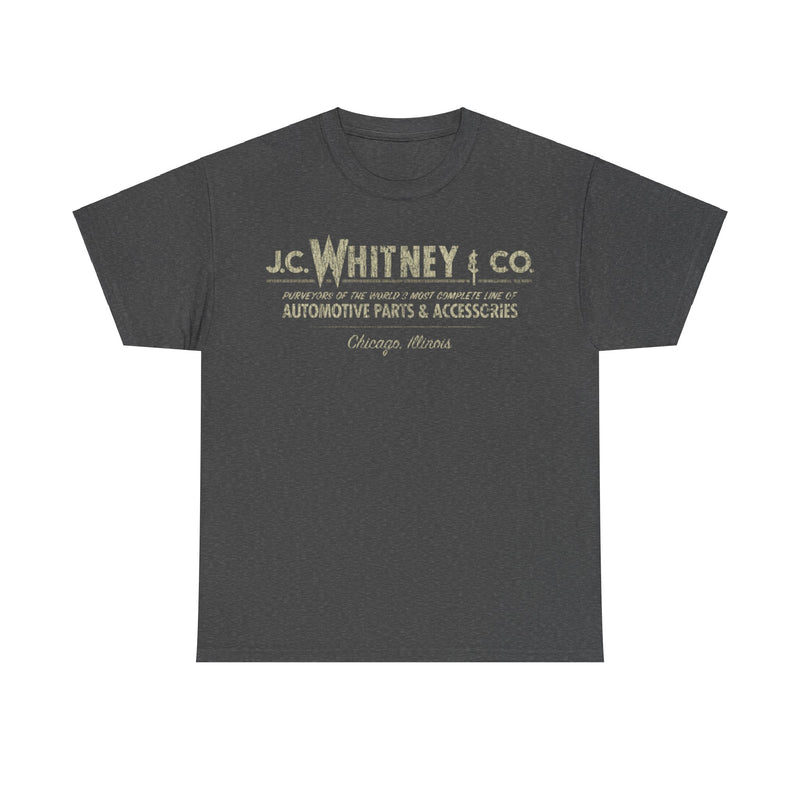 Load image into Gallery viewer, JC Whitney Co 1915 Car Parts Distressed Print T-shirt