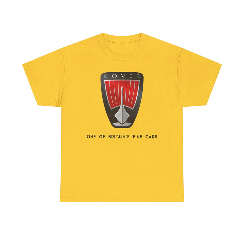 Load image into Gallery viewer, Rover One of Britain's Fine Cars Red Shield Logo Classic T-shirt