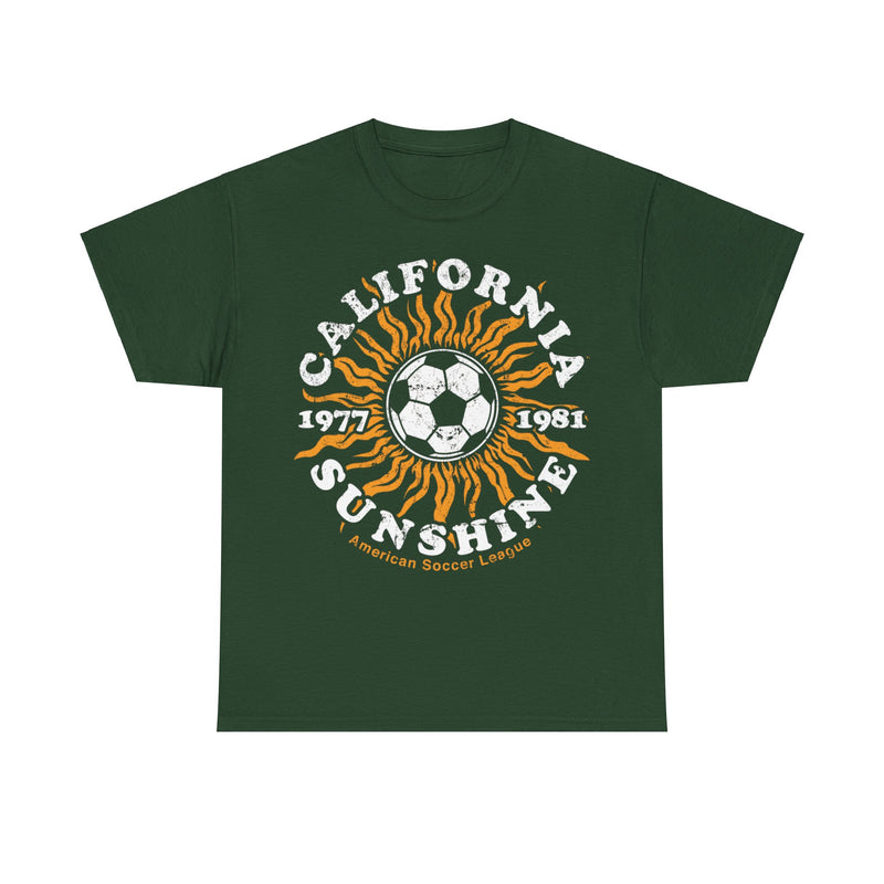 Load image into Gallery viewer, California Sunshine Est 1977 Soccer Team T-shirt