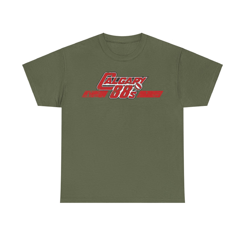 Load image into Gallery viewer, Calgary 88s Logo Canadian Basketball Team T-shirt