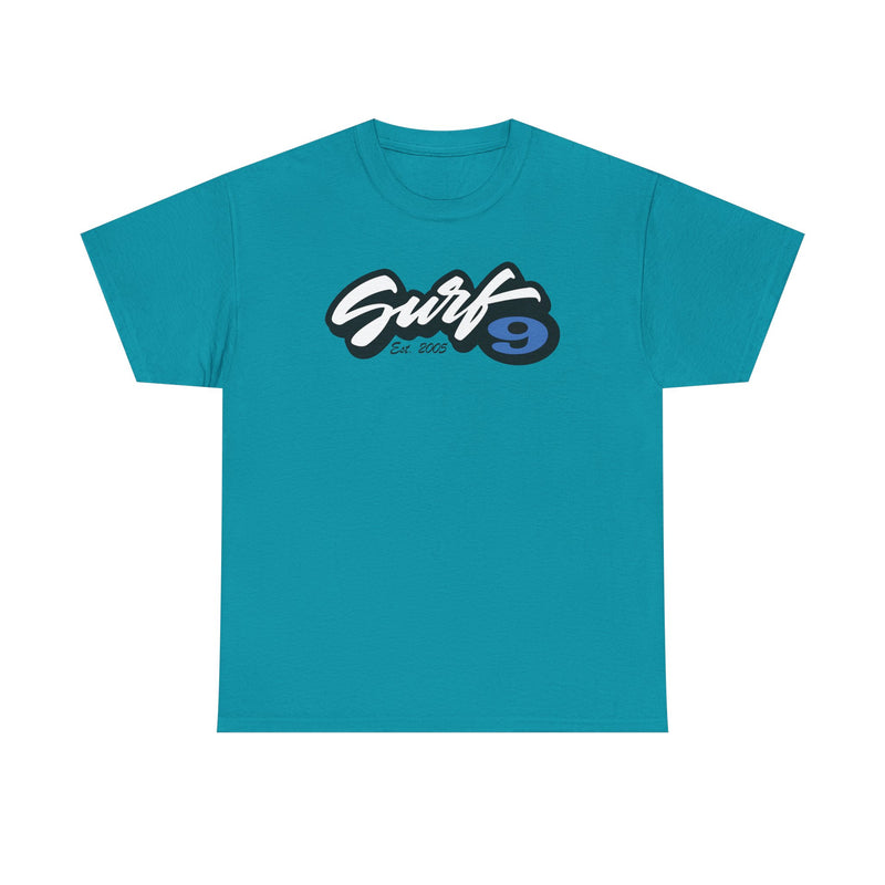 Load image into Gallery viewer, Surf 9 T-Shirt Defunct Surf Company Bankrupt Logo Tee
