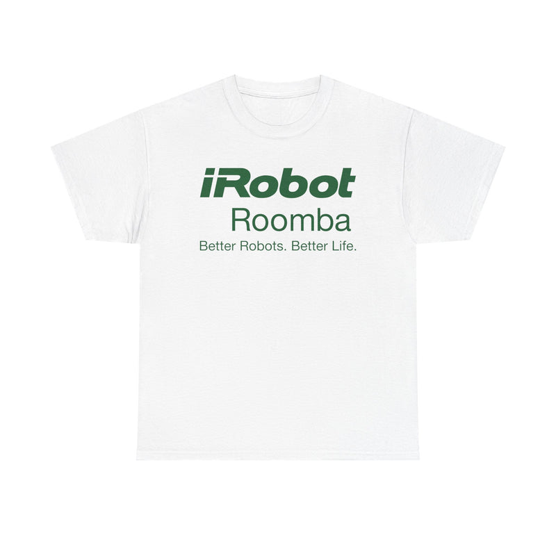 Load image into Gallery viewer, iRobot Roomba T-Shirt - Consumer Robotics Industry Bankrupt Logo Tee