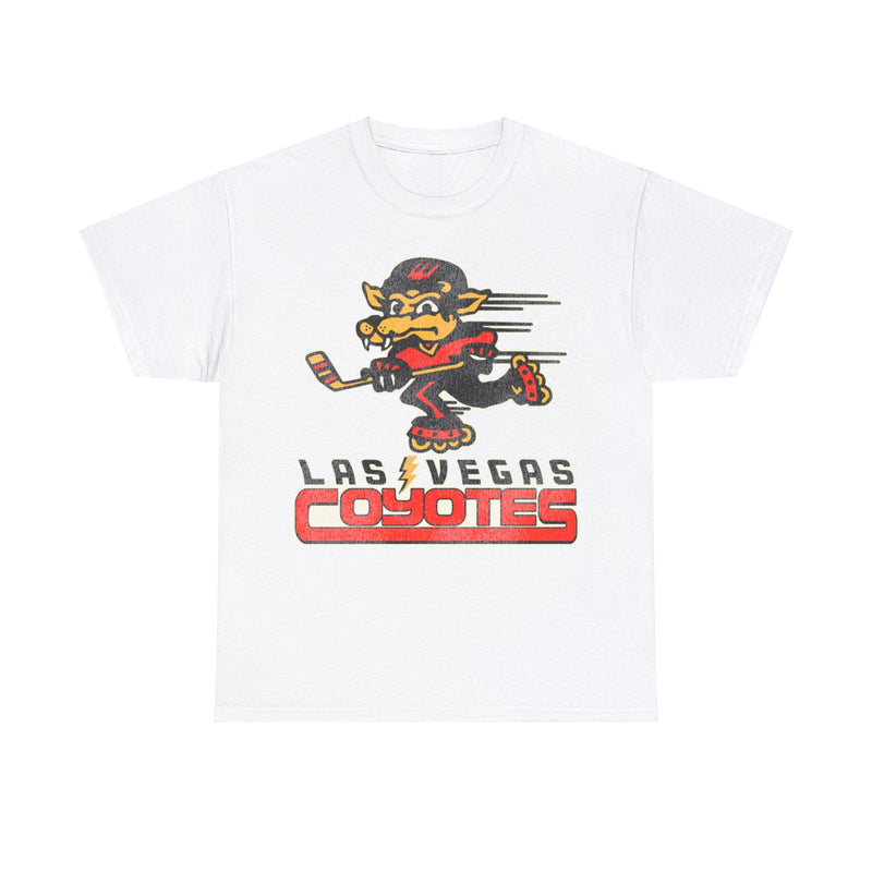 Load image into Gallery viewer, Las Vegas Coyotes Logo Nostalgic Roller Hockey T-shirt