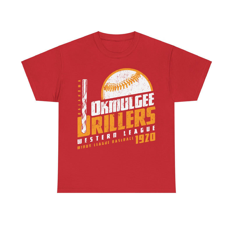 Load image into Gallery viewer, Okmulgee Drillers Est 1920 Oklahoma Baseball T-shirt