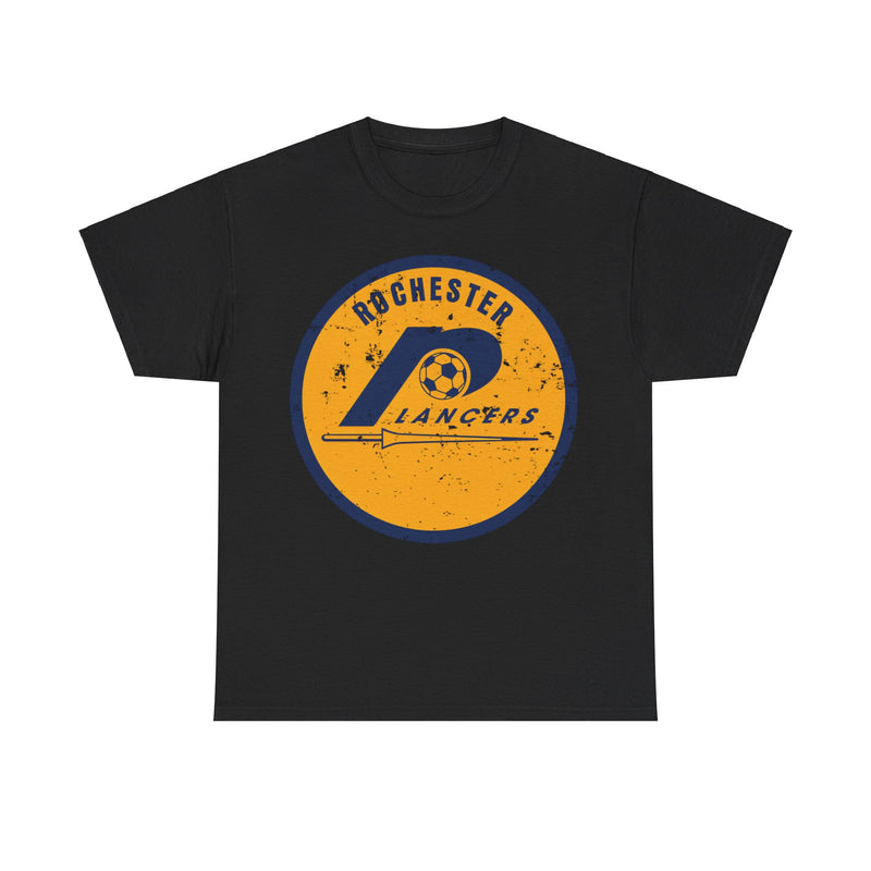 Load image into Gallery viewer, Rochester Lancers Logo New York Soccer Team T-shirt