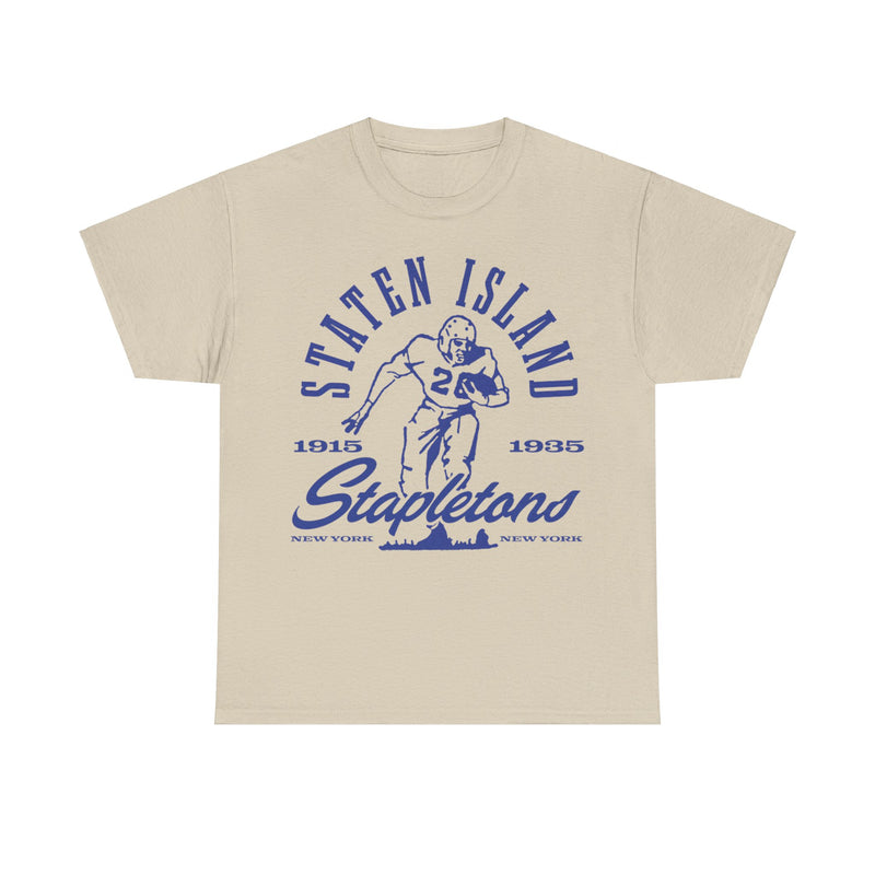 Load image into Gallery viewer, Staten Island Stapletons 1915-1935 New York Football T-shirt