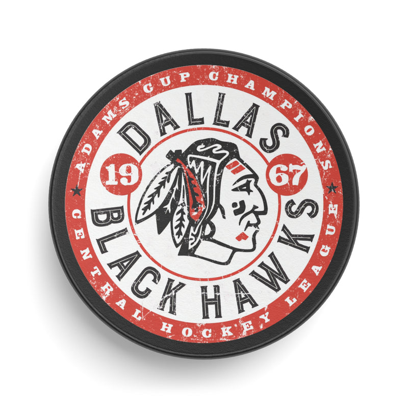 Load image into Gallery viewer, Dallas Black Hawks Texas Hockey Puck