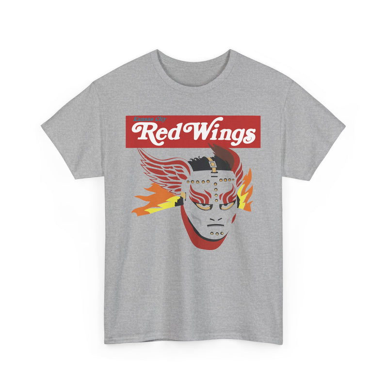 Load image into Gallery viewer, Kansas City Red Wings Missouri Central Hockey League 1977-1979 T-shirt