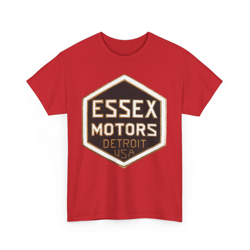 Load image into Gallery viewer, Essex Motors Detroit USA Gold Badge Rare Logo T-shirt
