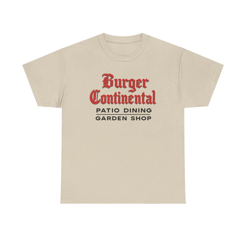 Load image into Gallery viewer, Burger Continental T-Shirt - Casual Dining Industry Defunct Logo Tee