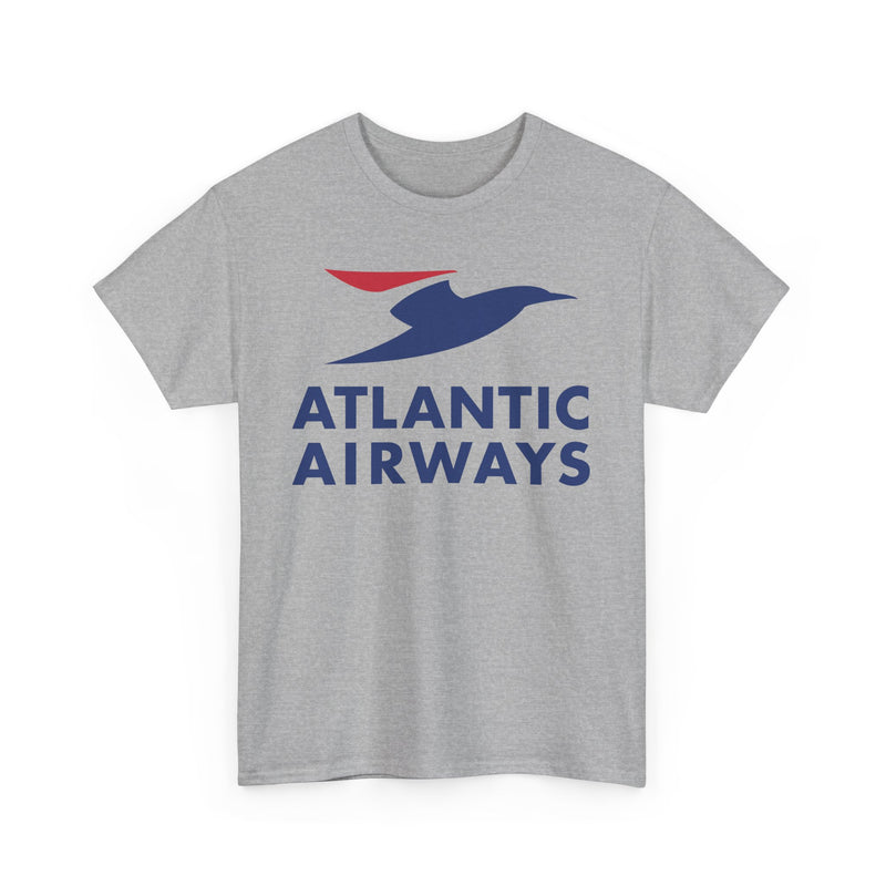 Load image into Gallery viewer, Atlantic Airways Blue Bird Logo North Atlantic Carrier Vintage T-shirt