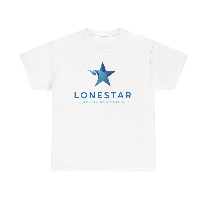 Load image into Gallery viewer, Lonestar Fiberglass Pools T-Shirt Defunct Pool Company Bankrupt Logo Tee