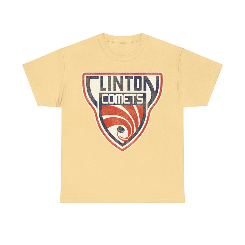 Load image into Gallery viewer, Clinton Comets New York Ice Hockey T-shirt