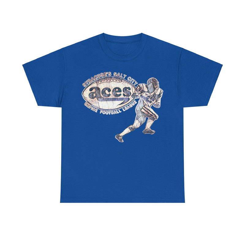 Load image into Gallery viewer, Salt City Aces New York Logo Football Team T-shirt