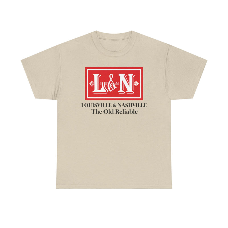 Load image into Gallery viewer, Louisville Nashville Old Reliable Railroad Vintage Train Logo T-Shirt