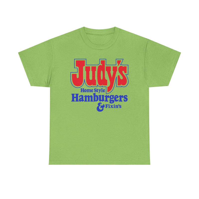 Load image into Gallery viewer, Judy's Home Style Hamburgers Fixins Vintage Logo Chain T-Shirt