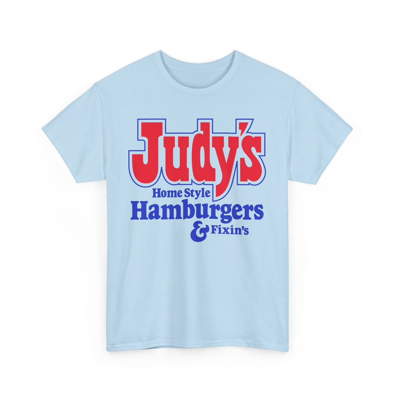 Load image into Gallery viewer, Judy's Home Style Hamburgers Fixins Vintage Logo Chain T-Shirt
