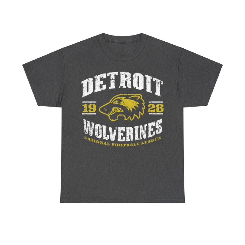 Load image into Gallery viewer, Detroit Wolverines Est 1928 Michigan Football Team T-shirt