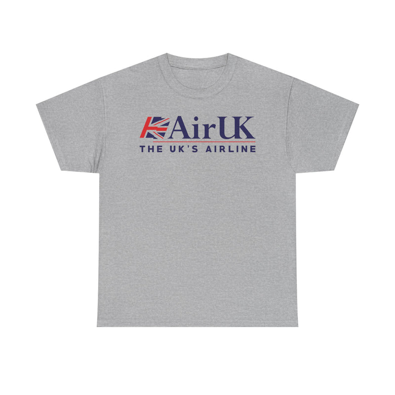 Load image into Gallery viewer, Air UK Leisure Leisure Without Compromise Vintage Airline Logo Aviation T-shirt