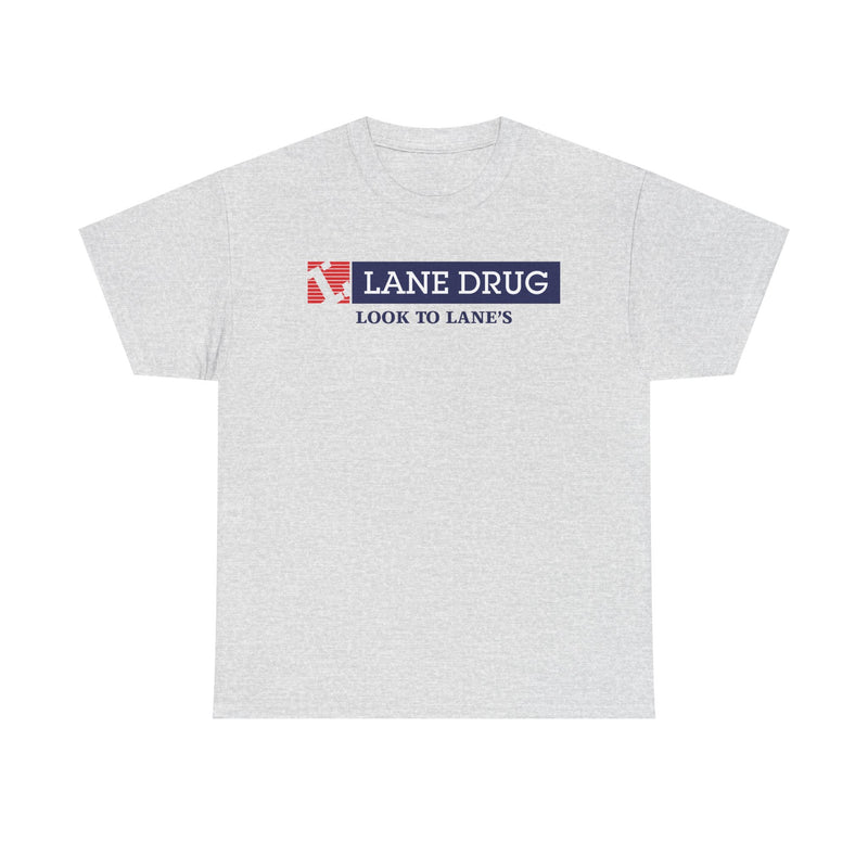 Load image into Gallery viewer, Lane Drug T-Shirt - Pharmacy Chain Logo Tee - Drugstore