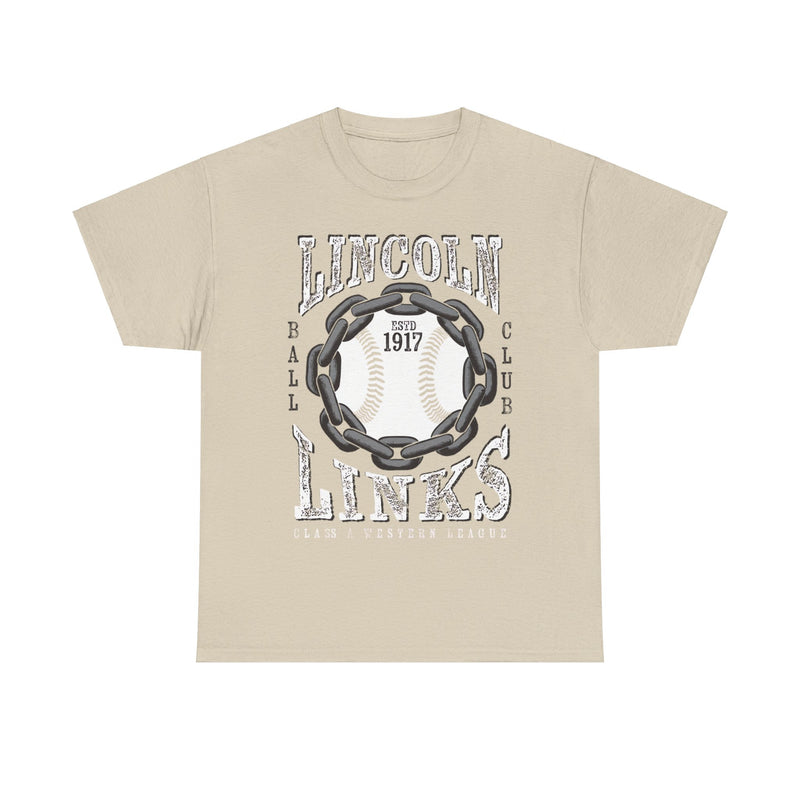 Load image into Gallery viewer, Lincoln Links Est 1917 Nebraska Baseball T-shirt