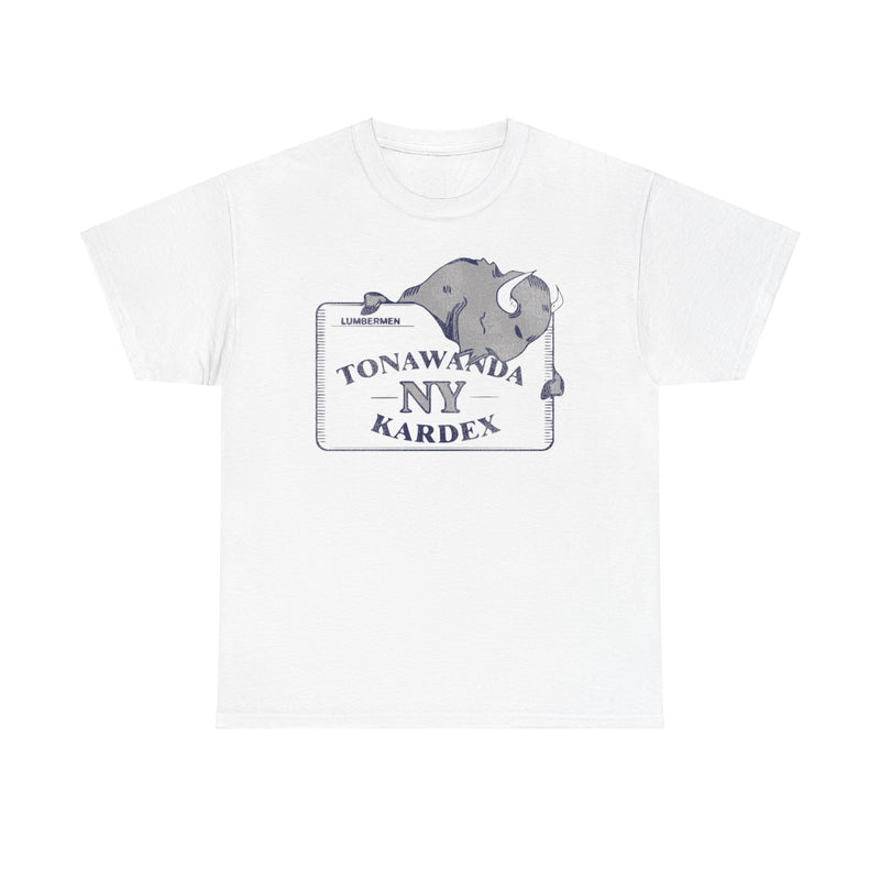 Load image into Gallery viewer, Tonawanda Kardex Lumbermen Retro Nostalgic Football T-shirt