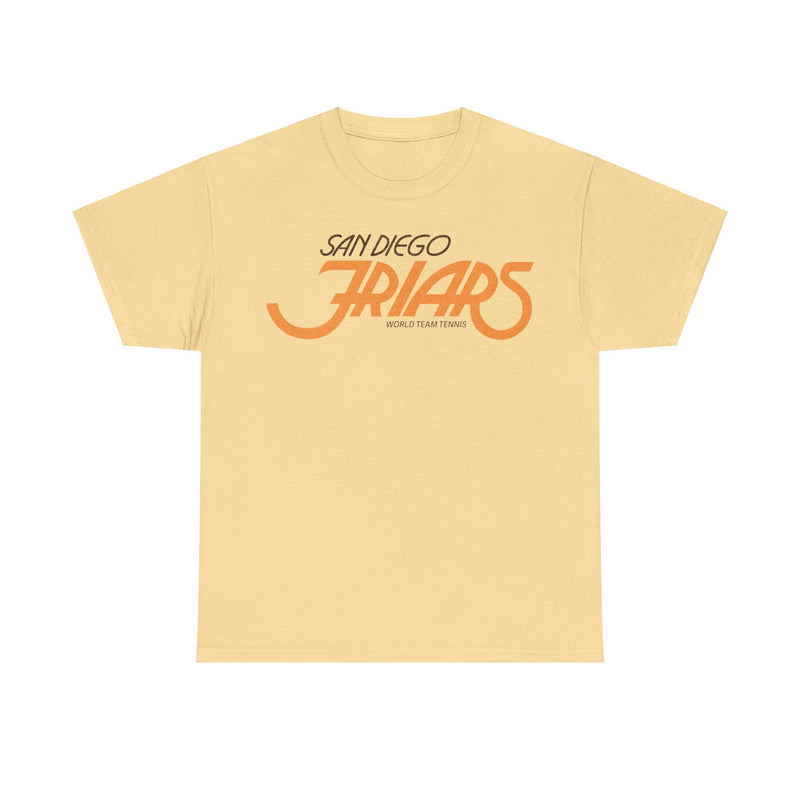Load image into Gallery viewer, San Diego Friars World Team Tennis Retro Nostalgic T-shirt