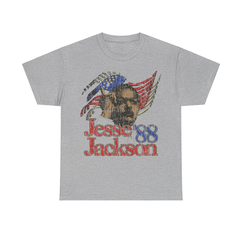 Load image into Gallery viewer, Jesse Jackson for President 1988 Distressed Print T-shirt