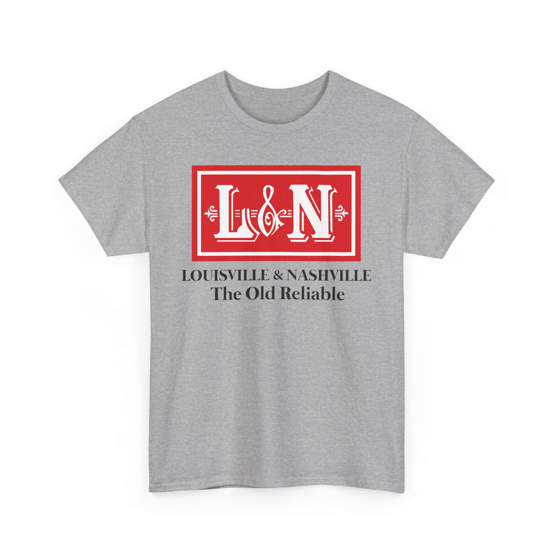 Load image into Gallery viewer, Louisville Nashville Old Reliable Railroad Vintage Train Logo T-Shirt