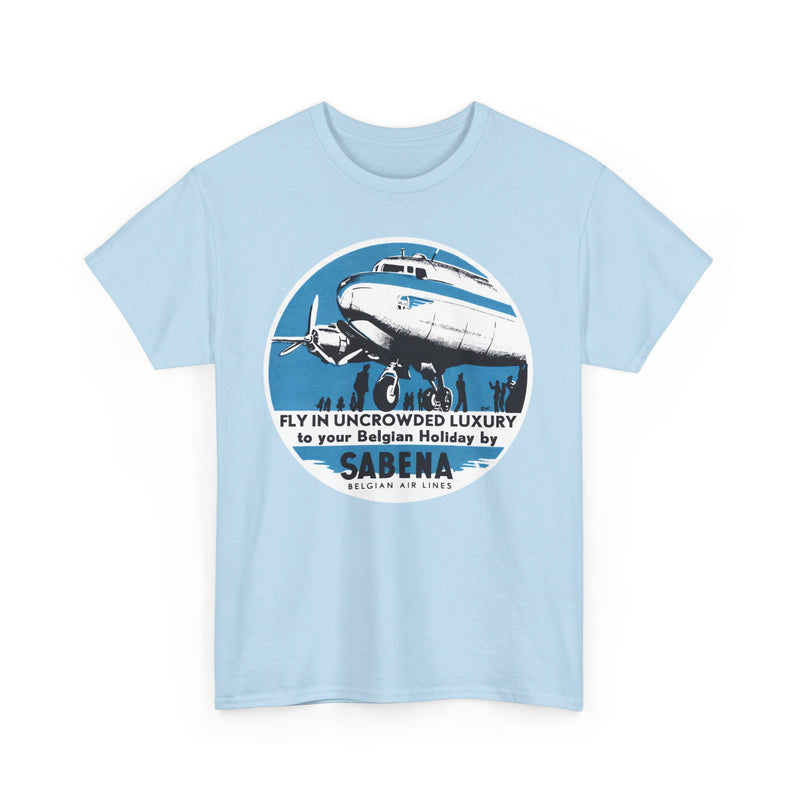 Load image into Gallery viewer, Belgium Sabena Airlines Retro Nostalgic T-shirt