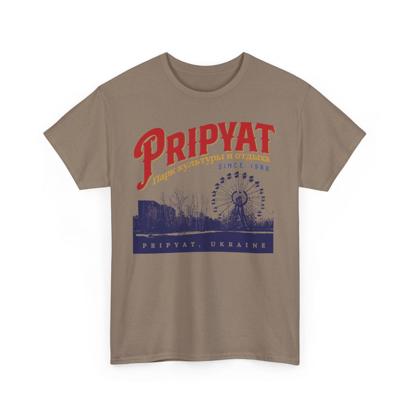 Load image into Gallery viewer, Pripyat Amusement Park Ukraine Nostalgic T-shirt