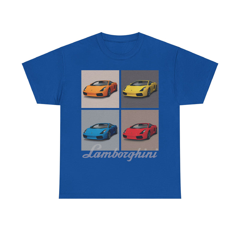 Load image into Gallery viewer, Lamborghini Colors Luxury Car Automobile T-shirt