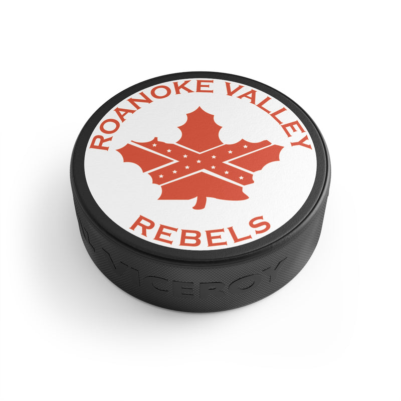 Load image into Gallery viewer, Roanoke Valley Rebels Virginia 1970-1976 Hockey Puck