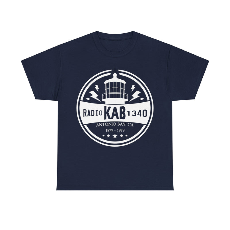 Load image into Gallery viewer, KAB Radio Station Antonio Bay 1340 Distressed Print T-shirt
