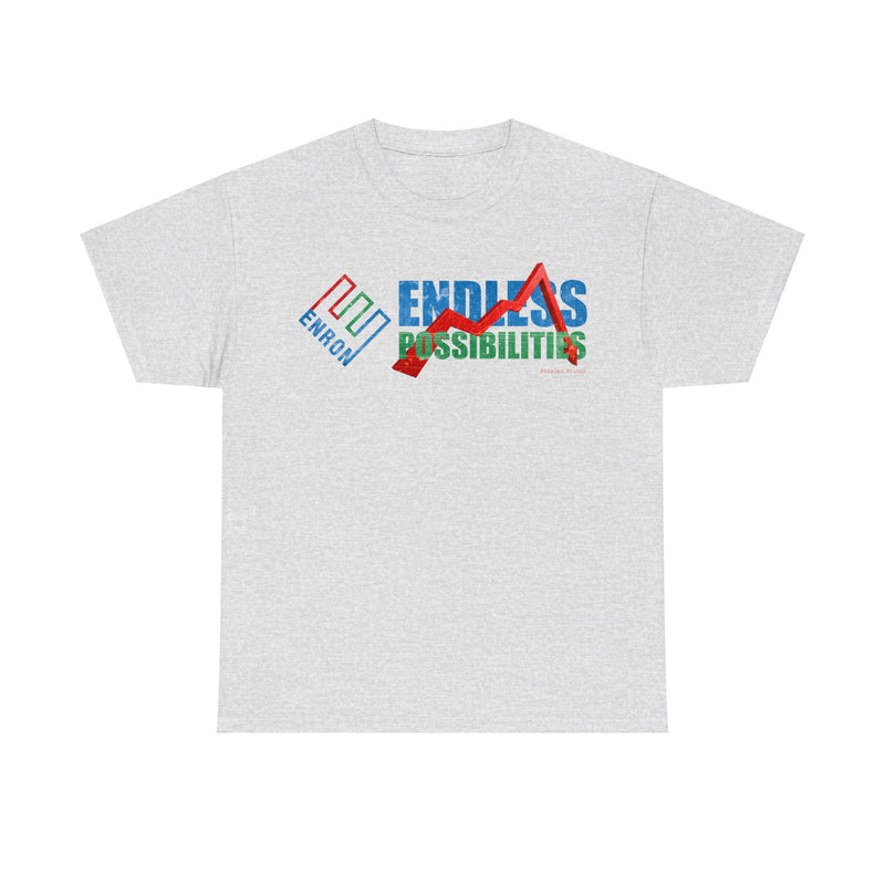 Load image into Gallery viewer, Enron Endless Possibilities Nostalgic Retro Throwback Logo T-shirt