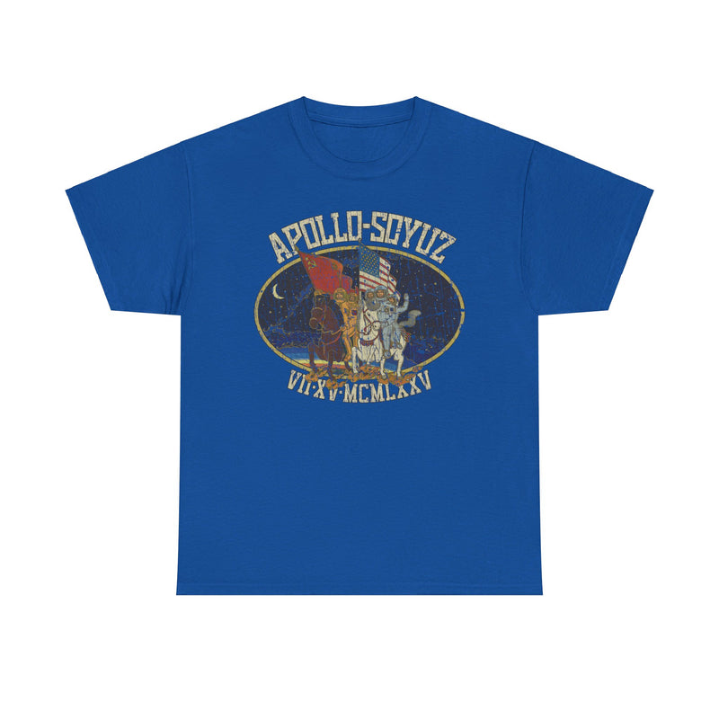 Load image into Gallery viewer, Apollo-Soyuz 1975 First Spaceflight T-shirt