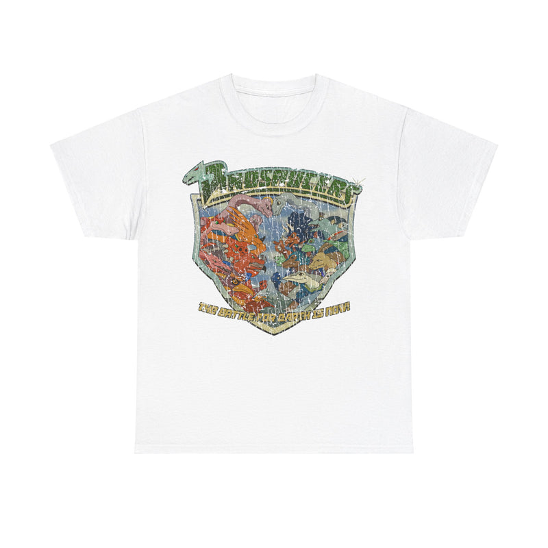 Load image into Gallery viewer, Dinosaucers Battle for Earth 1987 Cartoon Televison Show T-shirt