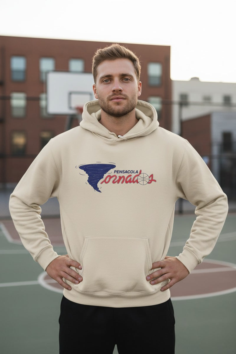 Load image into Gallery viewer, Pensacola Tornados Florida Basketball 1985-1991 Pullover Hoody