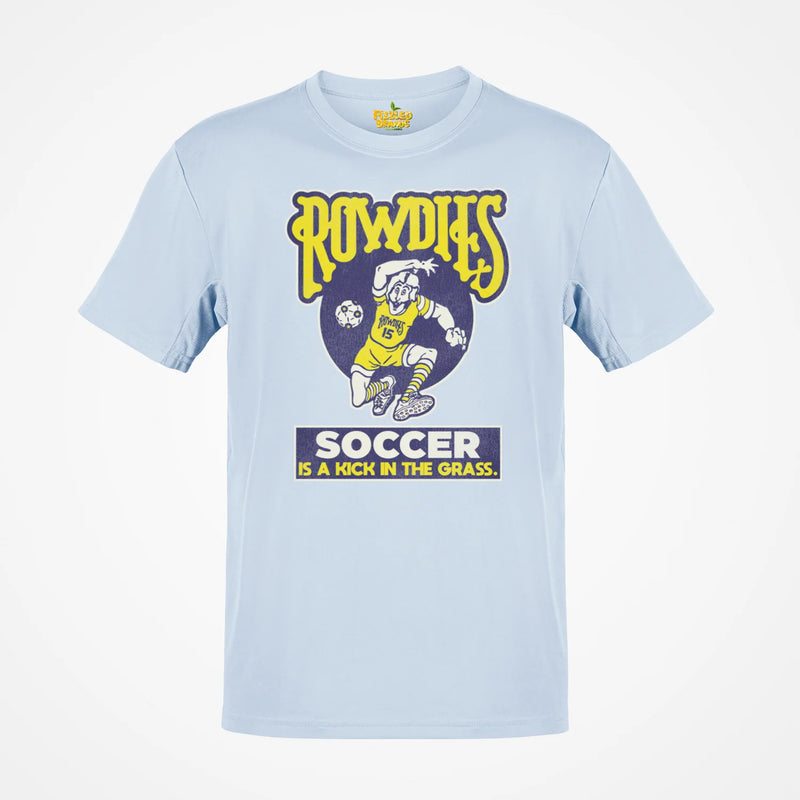 Load image into Gallery viewer, Tampa Bay Rowdies Soccer is a Kick in the Grass Retro Nostalgic T-shirt